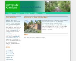 Riverside Gardens Website Thumbnail