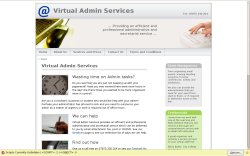 Virtual Admin Services Website Thumbnail